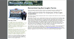 Desktop Screenshot of burroughsfarms.com